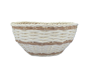 Rattan <b>basket</b> fruit and <b>bread</b> tray Handwoven <b>basket</b> Living room and kitchen - Product Image 1