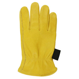 Gants de travail en cuir de qualité supérieure, sûrs et durables, 10 pouces, pour hommes et femmes, fabriqués en usine, couleur unie - Product Image 2