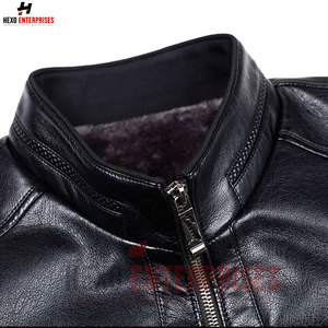 Nouvel arrivage de veste en cuir design et à la mode pour hommes Vestes en cuir PU pour hommes Veste en cuir de vachette de qualité supérieure - Product Image 4