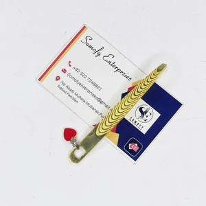 แหนบถอนขนคิ้วดีไซน์เฮลโลคิตตี้ชุบทองคีมเหล็กทนทานดีไซน์แบบเอียง - Product Image 5