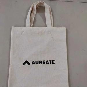 Fabricant de gros à bas prix 12 pouces par 14 pouces Sacs fourre-tout en toile de coton Sacs à provisions écologiques et personnalisables - Product Image 1