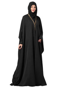 2024 New Style Modern Design Customized Burqa Muslim Dresses <b>Womens</b> Black <b>Abaya</b> for Export Selling Available at Wholesale Price - Product Image 4