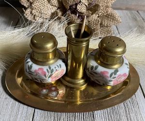 Ensemble de poivre de sel en laiton personnalisé avec un design gravé et un motif unique conçu pour des cadeaux personnalisés et une utilisation de qualité supérieure - Product Image 5