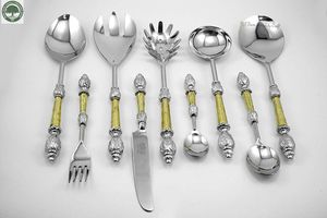 Juego de Cubiertos de Acero Inoxidable 304 de 6 Piezas, de Primera Calidad, Ecológico, Moderno y de Lujo, para Restaurantes y Cenas Ocasuales - Product Image 5