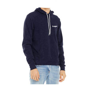 Sudadera con capucha de lana de algodón 100% para hombre, estilo de gran tamaño, logotipo personalizable básico, mezcla de algodón, Sudadera con capucha de alta calidad - Product Image 4