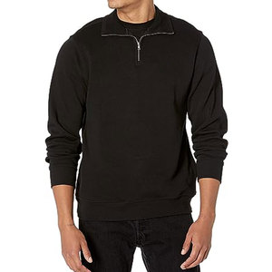 OEM Custom <b>Men</b> High Quality Oversized Sherpa Fleece Pullover Jumper Quarter <b>Zip</b> <b>Half</b> <b>Zip</b> Warm Winter <b>Sweatshirt</b> - Product Image 1