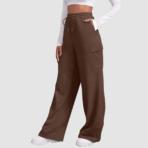 100% Organic Cotton Baggy <b>Women</b> Pants New Premium Design <b>Women</b> <b>Trouser</b> Customize Logo New Casual Sweatpants - Product Image 3