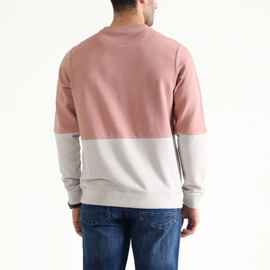 Algodón Pureza Color Sudadera Hombres Hechos Sudaderas Venta al por mayor de alta calidad de moda sudadera para hombres de tamaño personalizado - Product Image 3