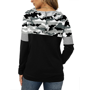 Sudadera con Capucha Personalizada con Impresión por Sublimación, de Algodón y Poliéster, Transpirable, Talla Grande, para Deportes de Invierno, con Logotipo Frontal, para Mujer - Product Image 5