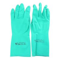 Gants de sécurité de main-d 'œuvre bon marché vert blanc noir gants en nitrile gants de nettoyage en nitrile résistants à l'huile de lavage de cuisine