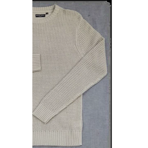 เสื้อไหมพรมอะคริลิคแขนยาวสำหรับผู้ชาย ยี่ห้อ Yan 5 เกจ ลายถักสับปะรด ผ้าทึบ ผลิตในบังคลาเทศ ไม่มีโลโก้ - Product Image 3