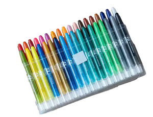 ดินสอสีพลาสติก 36 สี สำหรับเด็ก จับง่าย วัสดุปลอดภัย ของขวัญสำหรับโรงเรียน บรรจุภัณฑ์แบบกำหนดเอง - Product Image 4