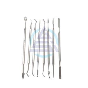 Espátula Dental, cuchillo mezclador, tallador de cera, cuchara compuesta de doble extremo, juego Dental de resina para esculpir, instrumentos quirúrgicos - Product Image 1