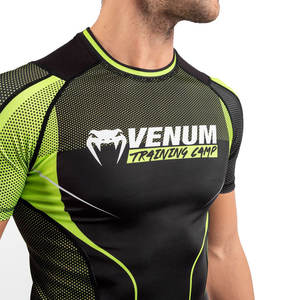 Grappling MMA BJJ Compression HD Digital Print Rash Guard <b>Shorts</b> Set Stretch Lightweight Breathable 100% Polyester Shrink-Proof - Product Image 5