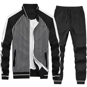 Survêtement décontracté en polyester vierge à sublimation Ensemble uni Survêtements unisexes Survêtements avec logo personnalisé pour hommes - Product Image 5