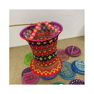 LINTERNA ÉTNICA CREATIVA-VENTA AL POR MAYOR DE VIETNAM LINTERNA DE TELA DE MÚLTIPLES COLORES LISTO PARA EXPORTAR CON EL PRECIO MÁS BARATO - Product Image 4