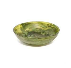 Bol en résine de qualité supérieure avec motifs de couleurs brillantes et abstraites uniques pour la vaisselle à manger et le bol de décoration de table de cuisine moderne - Product Image 3