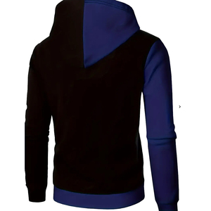 Jersey transpirable de alta calidad con tasa de fábrica para hombre, sudadera cálida con capucha 2025/logotipo personalizado para hombre, Sudadera con capucha de gran tamaño con bloque de color para Calle - Product Image 2