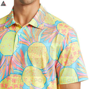 Nouveau printemps été à manches courtes t-shirts noir et blanc coton grande taille Polo hommes affaires sociales décontracté Sublimation Polo - Product Image 2