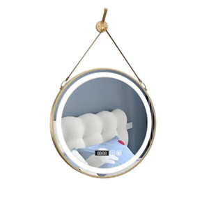 Tenture murale en métal de forme ronde de l'Inde pour les maisons de luxe au prix de gros Miroirs muraux Décoration intérieure et décoration de bureau 2025 - Product Image 2