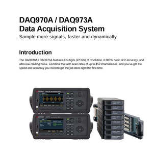เครื่องบันทึกข้อมูล Keysight DAQ973A เครื่องมือเก็บข้อมูลระดับพรีเมียม - Product Image 6