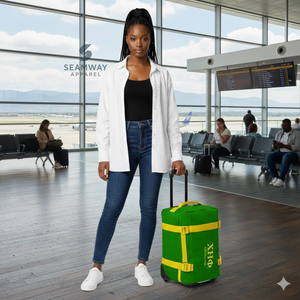 Maleta de Viaje Moderna de Gran Capacidad Chi Eta Phi Sorority, Tamaño de Cabina, Resistente, con Ruedas - Product Image 4