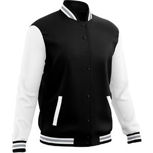 Veste universitaire unisexe de baseball Jaket de baseball à impression personnalisée de bonne qualité, veste de baseball pour hommes - Product Image 6
