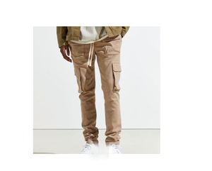 Latest Wholesale Customized Plus Size <b>Cargo</b> Pants <b>Joggers</b> Elastic Waist Sports <b>Cargo</b> <b>Jogger</b> for <b>Men</b> - Product Image 1