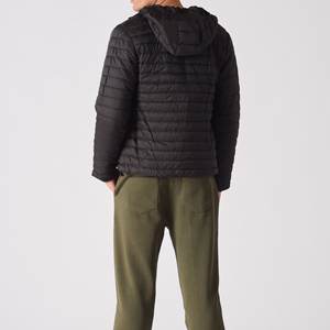 Blousons matelassés imperméables en polyester pour hommes High Street 2026, design personnalisé avec capuche, service OEM 2026 - Product Image 5