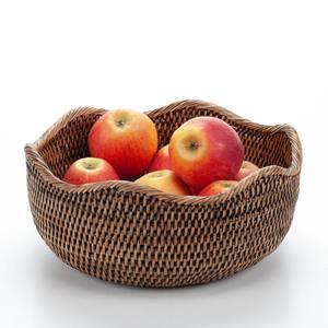 Panier en rotin tressé pour organiser le comptoir de la cuisine, panier à fruits pour le rangement dans le garde-manger - Product Image 5