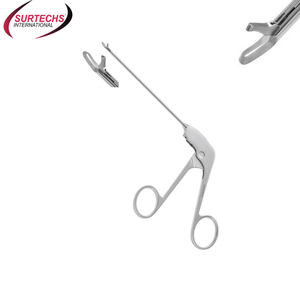Instrumentos médicos de artroscopia de Surtechs, fórceps manuales con cesta de acero inoxidable, punzones para artroscopia mordedora - Product Image 1