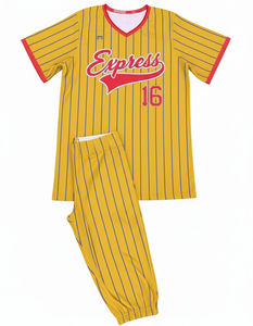 Uniforme de béisbol para hombre con estampado de sublimación personalizado 2025, camiseta de Béisbol Juvenil de buena calidad, ropa de béisbol y softbol OEM para niños - Product Image 5