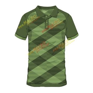 เสื้อโปโลผ้าทอลายทแยงระบายอากาศออกแบบเองเสื้อยืดปักลายพิมพ์ส่วนตัวสไตล์ลำลอง - Product Image 5