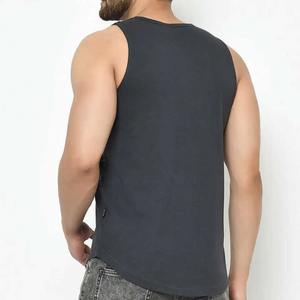 2025 nueva llegada al por mayor logotipo personalizado tamaño Color hombres camisetas sin mangas Fitness ropa deportiva hombres camiseta sin mangas para venta en línea diseño OEM - Product Image 5