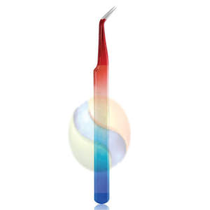 Pinzas de Precisión Premium para Extensión de Pestañas, Herramienta de Belleza Profesional de Acero Inoxidable, Pinzas para Extensión de Pestañas con Ultra Agarre - Product Image 6