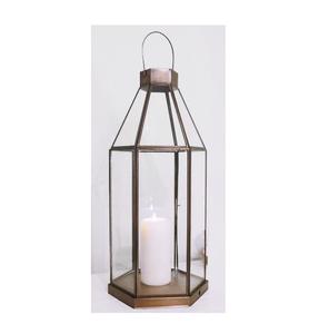 Portavelas geométrico elegante más vendido directo de fábrica al por mayor precio barato decorativo hecho a mano Terrario de cristal linterna - Product Image 4