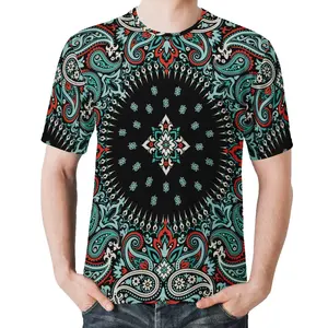 new hip hop high quality graphic sublimated t shirts for men at low price with customization printing Men's T shirts