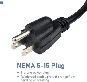 2-पैक 9 फीट <span class=keywords><strong>14</strong></span>/3c sjtw उपकरण और पावर टूल कॉर्ड, <span class=keywords><strong>14</strong></span> गेज 3 प्रोंग भारी शुल्क प्रतिस्थापन बिजली आपूर्ति कॉर्ड केबल - Product Image 4