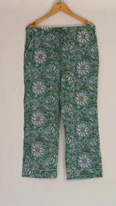 Pijamas con estampado Floral de alta calidad, conjunto de pijamas de Pj de algodón puro, ropa de noche de algodón indio, traje de noche de algodón suave, regalo para ella - Product Image 5