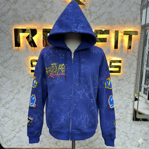 Diseñe su propio estilo Llegó Sudadera con capucha impresa personalizada precios baratos fabricante superior hombres sudaderas con capucha personalizadas sudaderas con capucha para hombres - Product Image 4