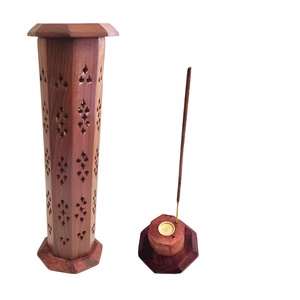 Modern <b>Incense</b> <b>Stick</b> <b>Holders</b> Wooden <b>Incense</b> <b>Stick</b> Burner For Religious Fragrance Arabic Style Bakhoor Oudh Burner - Product Image 2
