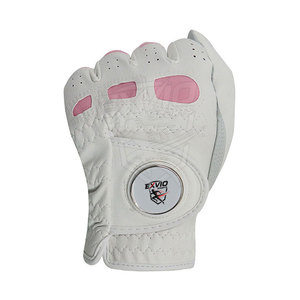 Gants de golf en peau de mouton de qualité supérieure avec sangles réglables, fabriqués au Pakistan, gants de golf en cuir véritable sur mesure - Product Image 5