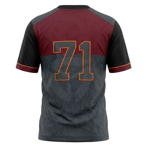 <b>Game</b> Ready American Football Jersey Durable Fabric Breathable Material Comfortable Fit For Matches And Training Sessions - Product Image 2