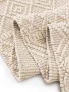 Cailloux de haute qualité boucle de laine tapis tressé à la mode moderne tissage plat meilleur prix de gros fabricant indien prix pas cher - Product Image 2