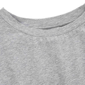 Top corto para mujer al mejor precio, camiseta ajustada, ropa informal de tela de punto teñida lisa de alta calidad - Product Image 3