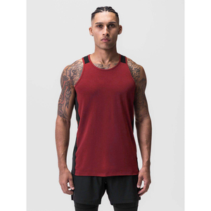 Débardeur de sport 100% coton pour hommes en gros, taille personnalisée, vêtements de sport décontractés, respirant, tricoté, débardeur musculaire - Product Image 3