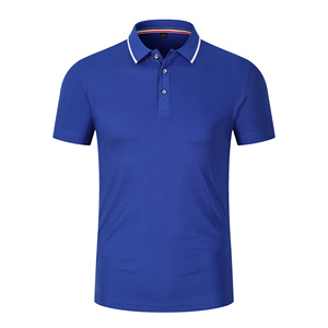 Offre Spéciale T-shirt de polo de golf pour hommes Logo personnalisé Coupe régulière Tissu tissé respirant à manches courtes Technique brodée - Product Image 3