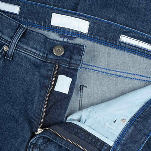 Pantalones vaqueros lavables transpirables sólidos ajustados para hombre 2025, algodón de alta calidad, hechos a medida, venta al por mayor de Pakistán para invierno - Product Image 6