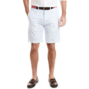 กางเกงขาสั้นผ้าแคนวาสแบบปิดเข่ามีซิปสำหรับผู้ชายกางเกงขาสั้นปักโลโก้แบบออกแบบได้ตามต้องการ - Product Image 1