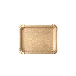 Kraft 18x24cm Food <b>Trays</b> Kraft <b>Paper</b> 50pcs B2B - Product Image 1